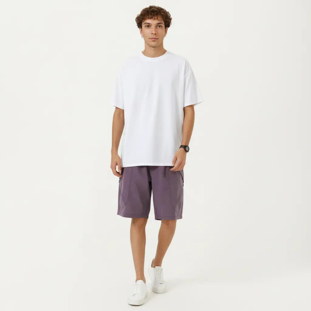Anna-Kaci Men's Short Sleeve T-Shirt with Relaxed Fit Soft Lightweight Breathable Everyday Essential Top
