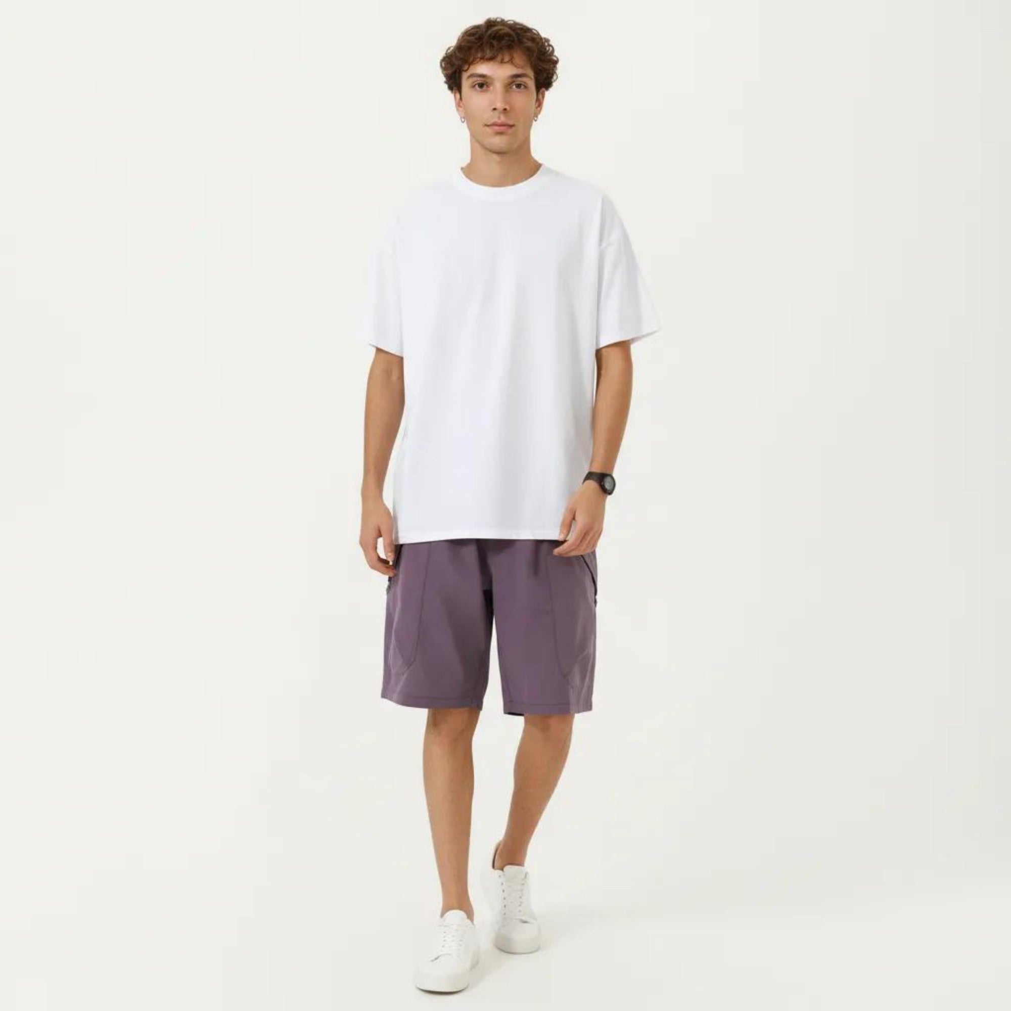 Anna-Kaci Men's Short Sleeve T-Shirt with Relaxed Fit Soft Lightweight Breathable Everyday Essential Top