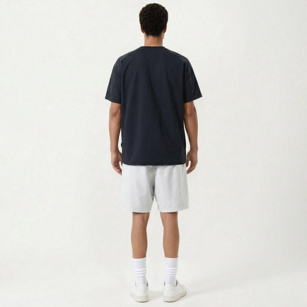 Anna-Kaci Men's Short Sleeve Oversized T-Shirt with Relaxed Fit Soft Lightweight Everyday Essential Top