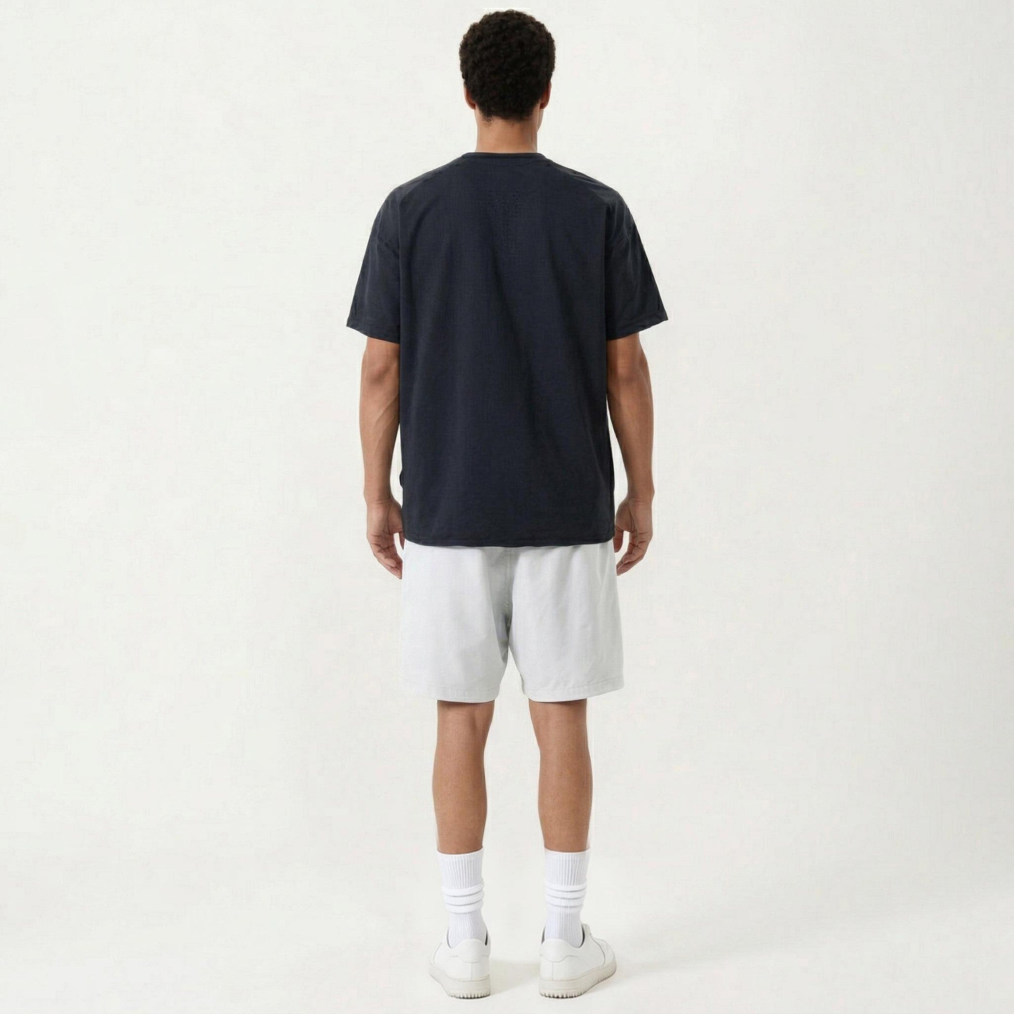 Anna-Kaci Men's Short Sleeve Oversized T-Shirt with Relaxed Fit Soft Lightweight Everyday Essential Top