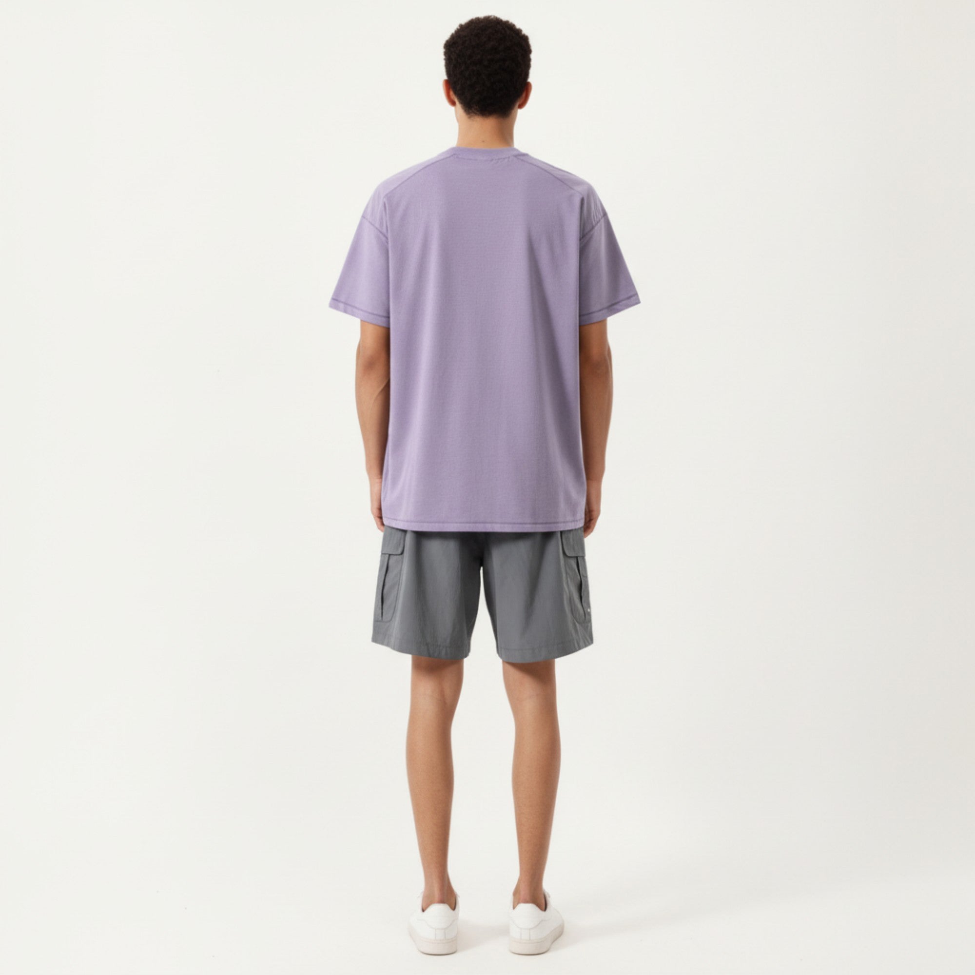 Anna-Kaci Men's Short Sleeve Oversized T-Shirt with Relaxed Fit Soft Lightweight Everyday Essential Top