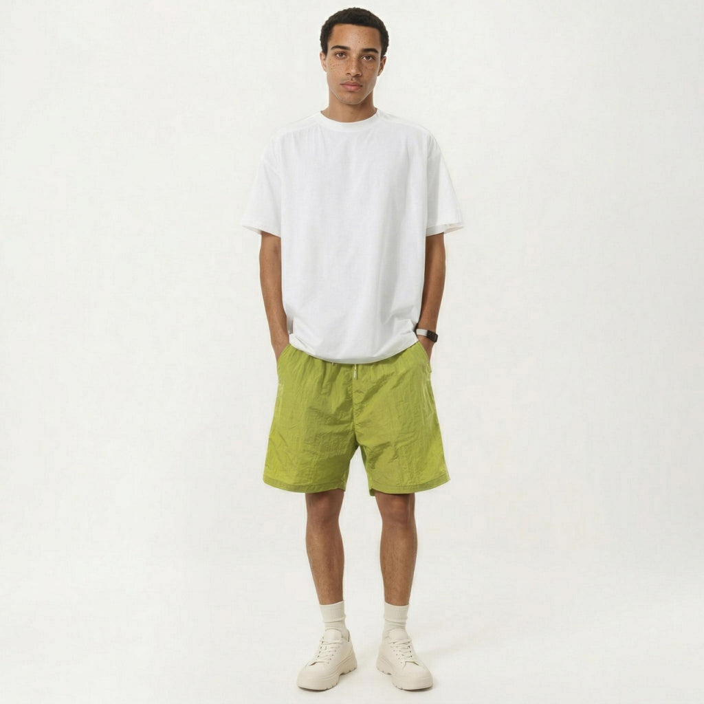 Anna-Kaci Men's Short Sleeve Oversized T-Shirt with Relaxed Fit Soft Lightweight Everyday Essential Top