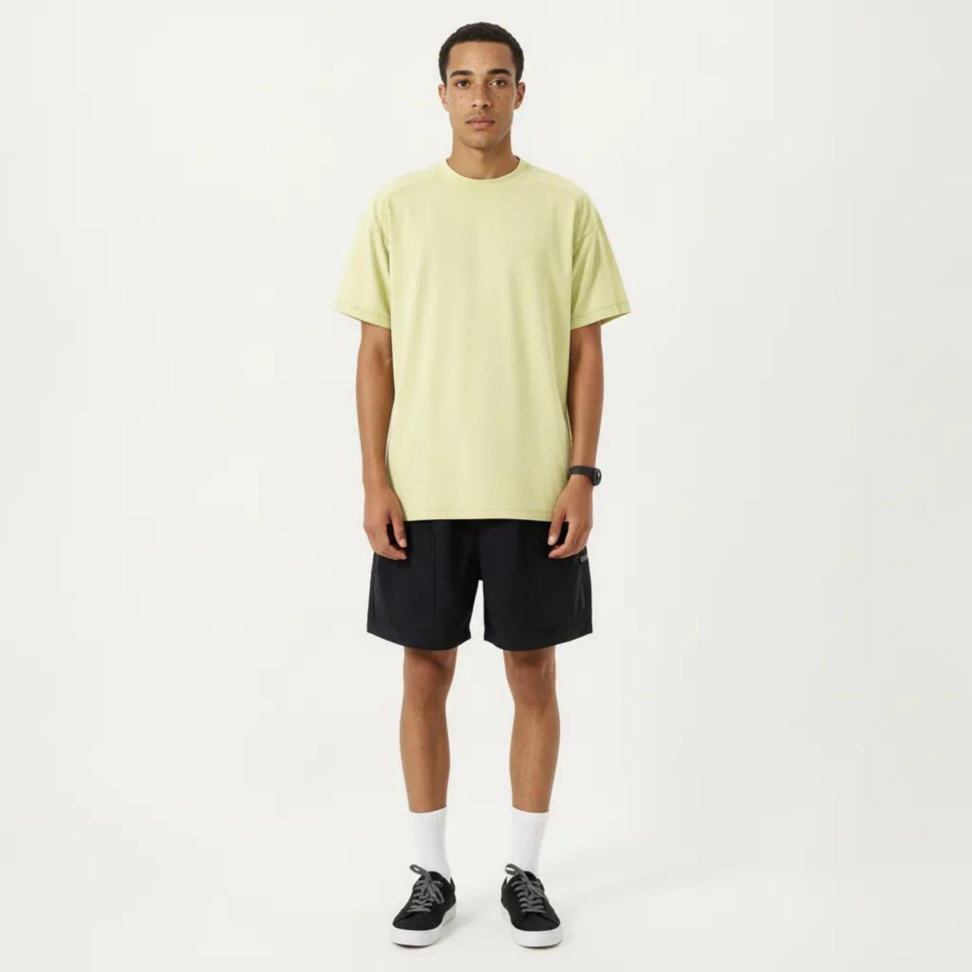Anna-Kaci Men's Short Sleeve Oversized T-Shirt with Relaxed Fit Soft Lightweight Everyday Essential Top