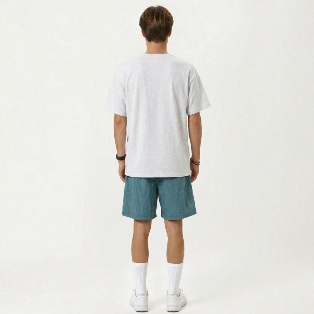 Anna-Kaci Men's Short Sleeve Basic T-Shirt with Crew Neck Lightweight Fabric and Relaxed Fit Design