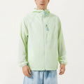 Anna-Kaci Men's Lightweight Windbreaker Jacket with Hood Full Zip Closure Chest Zipper Pocket and Elastic Cuff