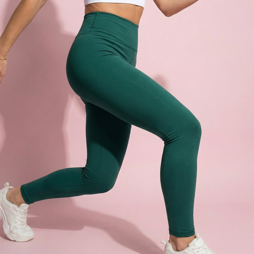 Anna-Kaci Active Women's High Waist Full Length Leggings with Smooth Stretch Fabric and Contoured Fit
