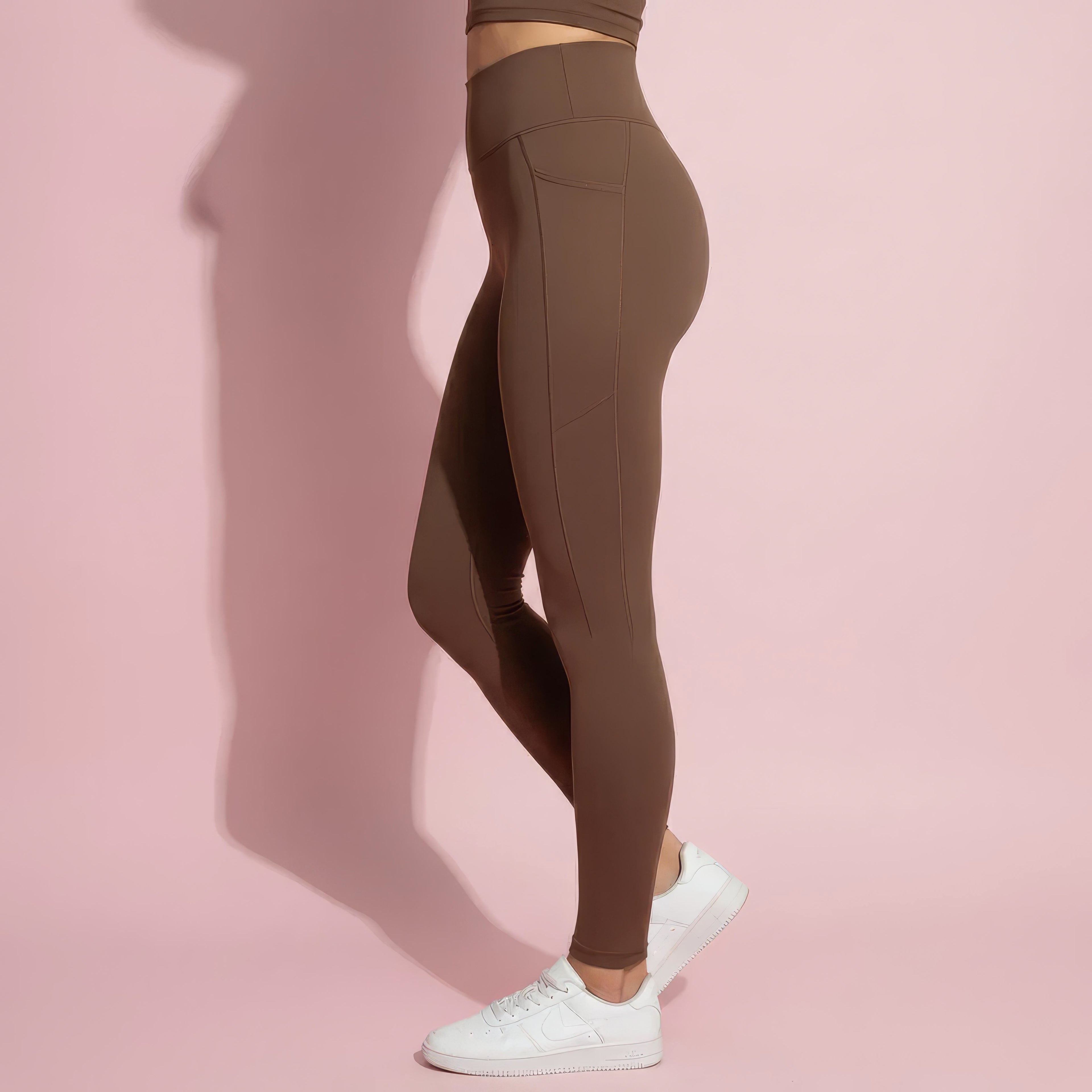Anna-Kaci Active Women's High Waist Full Length Leggings with Smooth Stretch Fabric and Contoured Fit