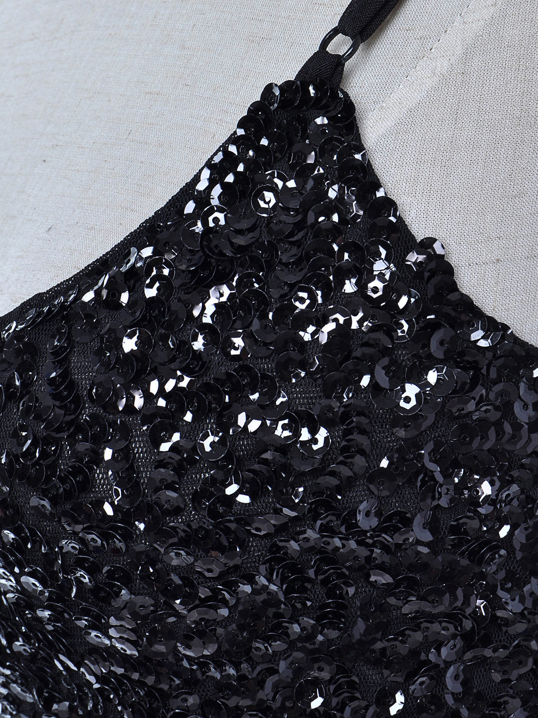 Camisola brillante con lentejuelas brillantes 