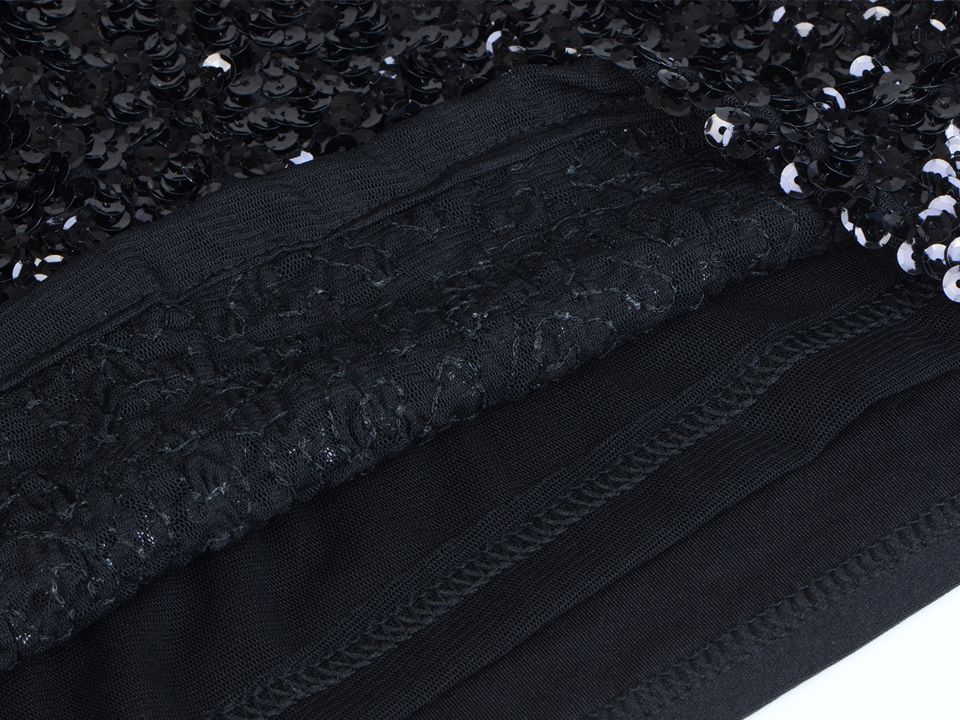 Camisola brillante con lentejuelas brillantes 