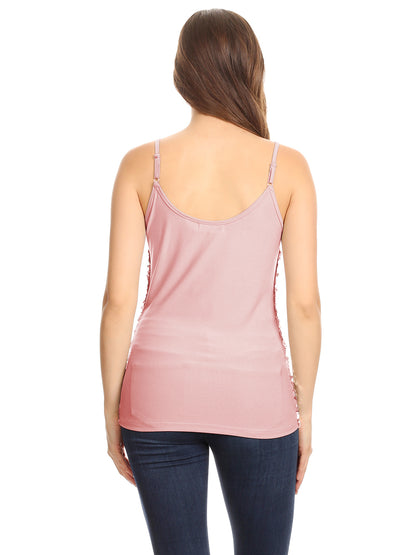 Shine Bright Sequin Sparkle Cami