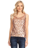 Camiseta de fiesta con lentejuelas Glitz &amp; Glam
