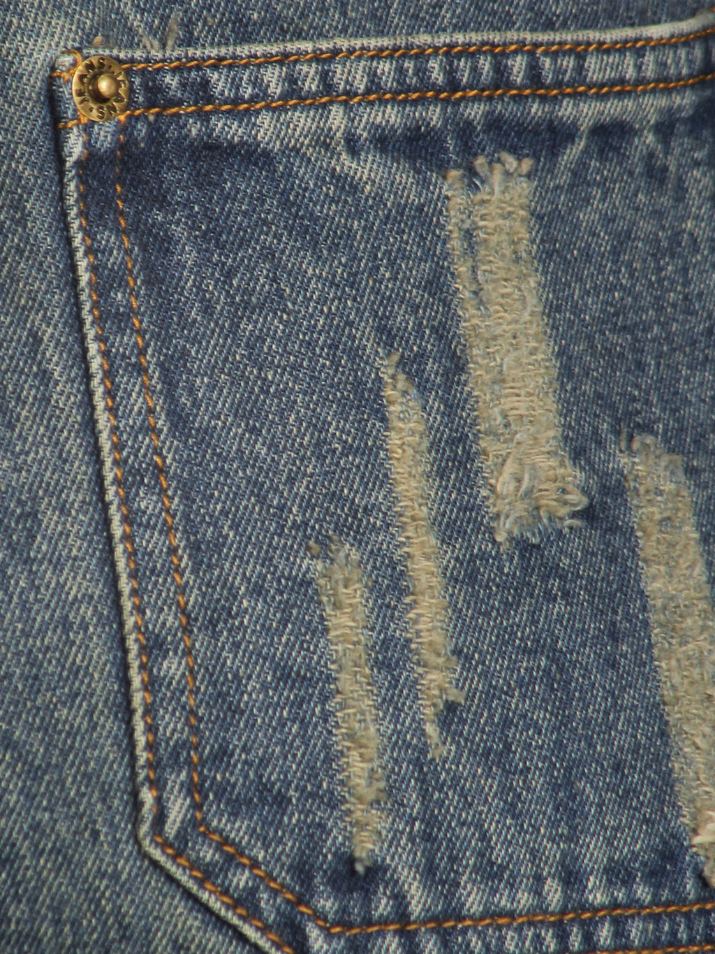 Vintage Adjustable Strap Denim Overalls