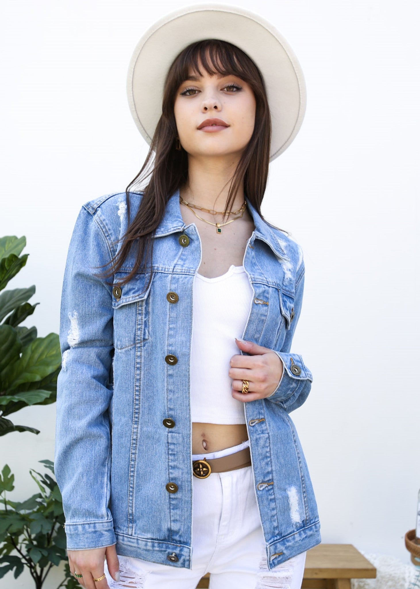 Chaqueta vaquera de mezclilla que no es la de tu novio 