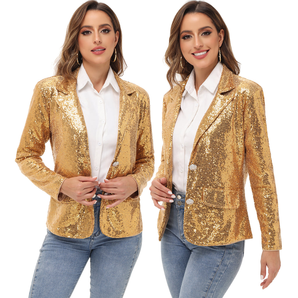 Sparkle Sequin Blazer Jacket