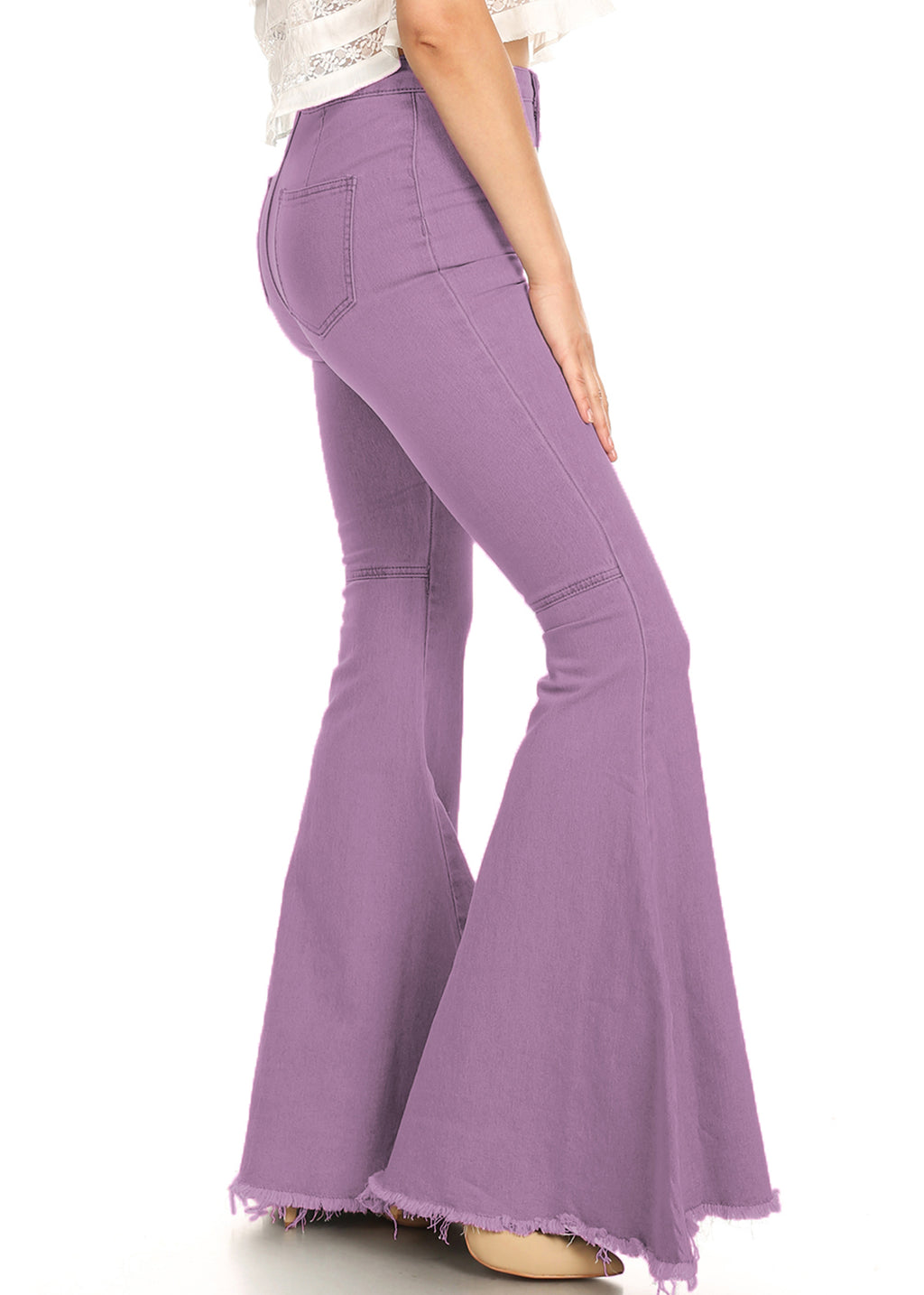 Bell Bottom High Waist Denim Jeans