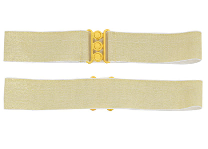 Sparkly Sequin Wide-Stretch Elastic Belt