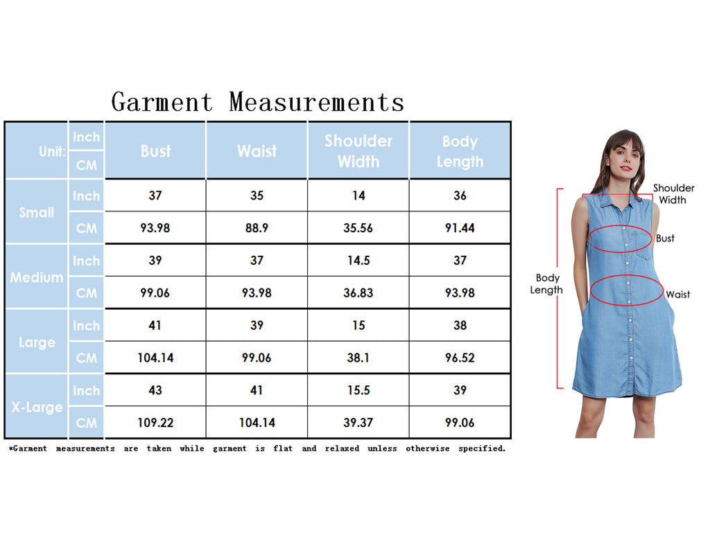 Sleeveless Button Down Premium Denim Dress
