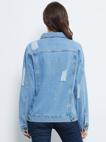 Chaqueta vaquera de mezclilla que no es la de tu novio 
