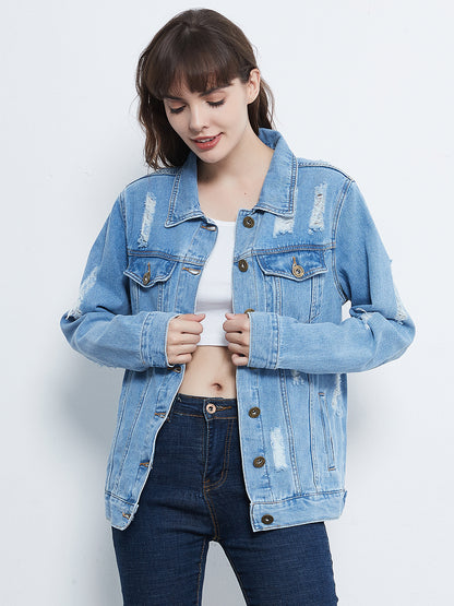 Chaqueta vaquera de mezclilla que no es la de tu novio 