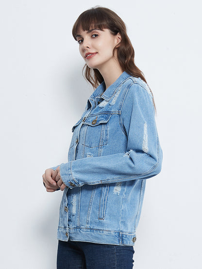 Chaqueta vaquera de mezclilla que no es la de tu novio 