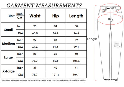 Pantalones vaqueros elásticos con tobillos rotos 