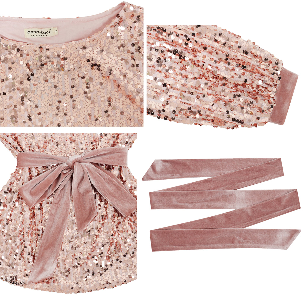 Sequin Party Sweatshirt Pullover Top