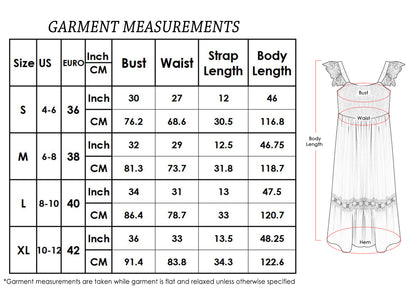 Anna-Kaci Womens Summer Boho Lace Strap Sleeveless Dress Flowy Ruffle Beach Party Maxi Dress