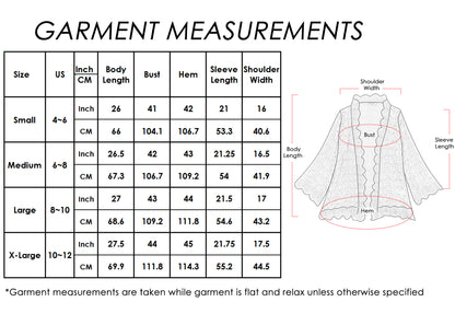 Anna-Kaci Women's Crochet Cardigan Casual Lightweight Long Sleeve Open Front Cardigans Sweater Summer Beach Coverups