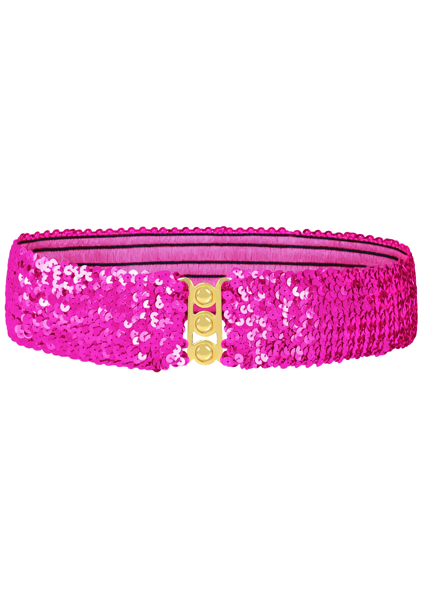 Cinturones de lentejuelas brillantes para mujer de Anna-Kaci, cinturón elástico brillante con cintura elástica para disfraz de fiesta de discoteca