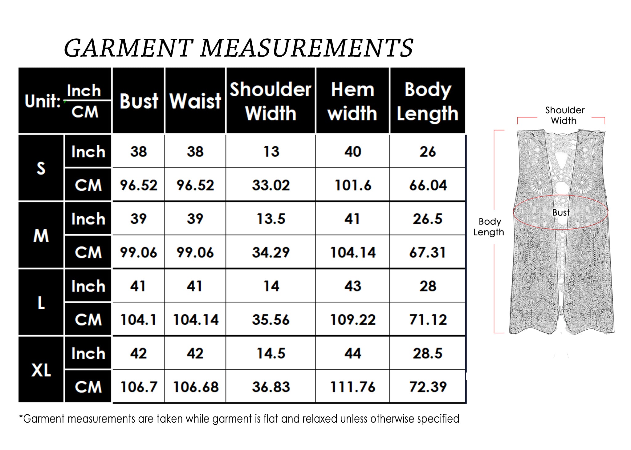 Cárdigan de crochet floral para mujer de Anna-Kaci, sin mangas, con ribete de encaje y chaleco abierto al frente