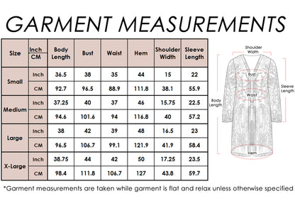 Anna-Kaci Women's Sparkly Sequin Cardigan Long Sleeve Open Front Glitter Kimono