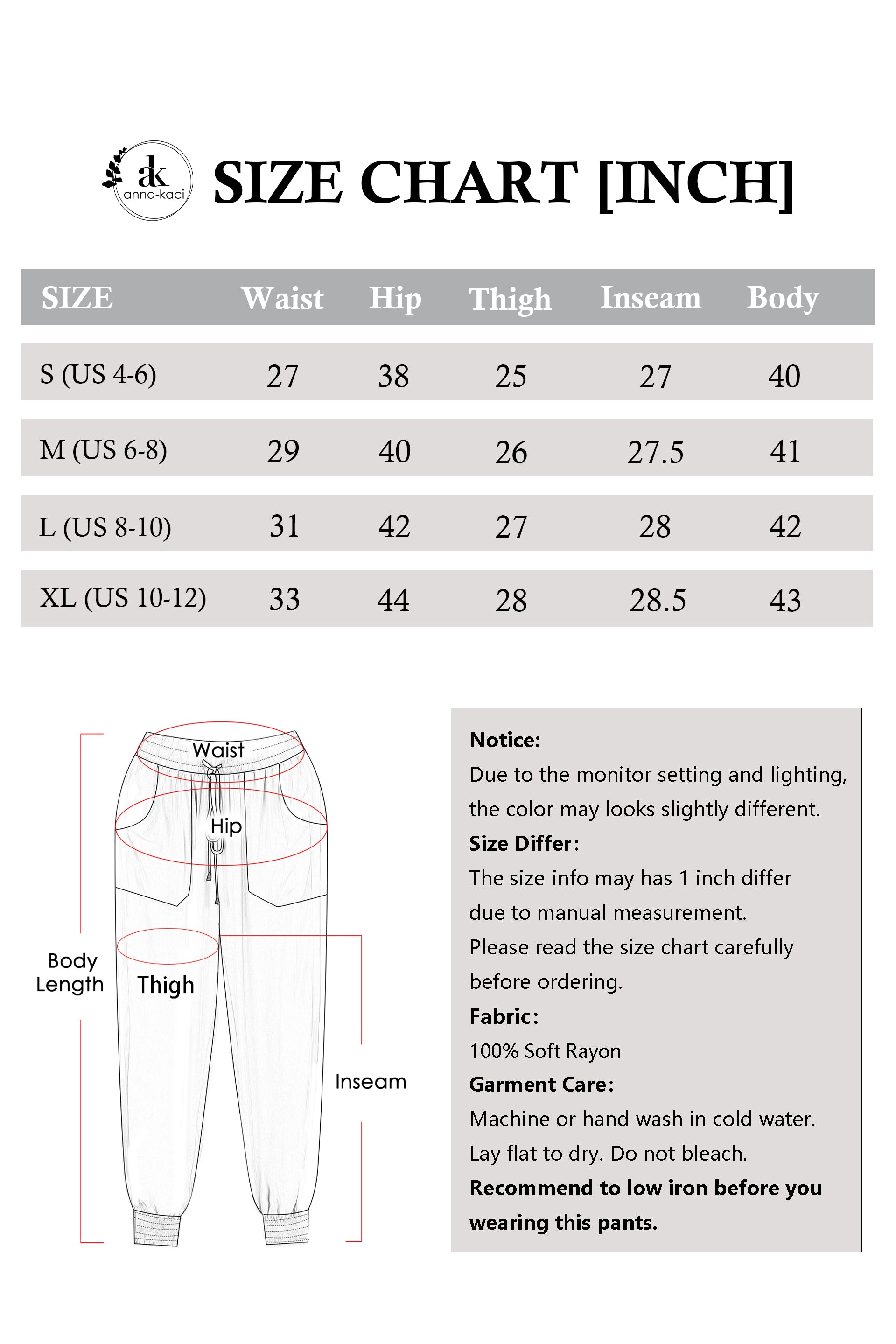 Pantalones de salón de verano para mujer de Anna-Kaci, pantalones casuales holgados de cintura alta, pantalones de chándal ajustados con cordón y bolsillos
