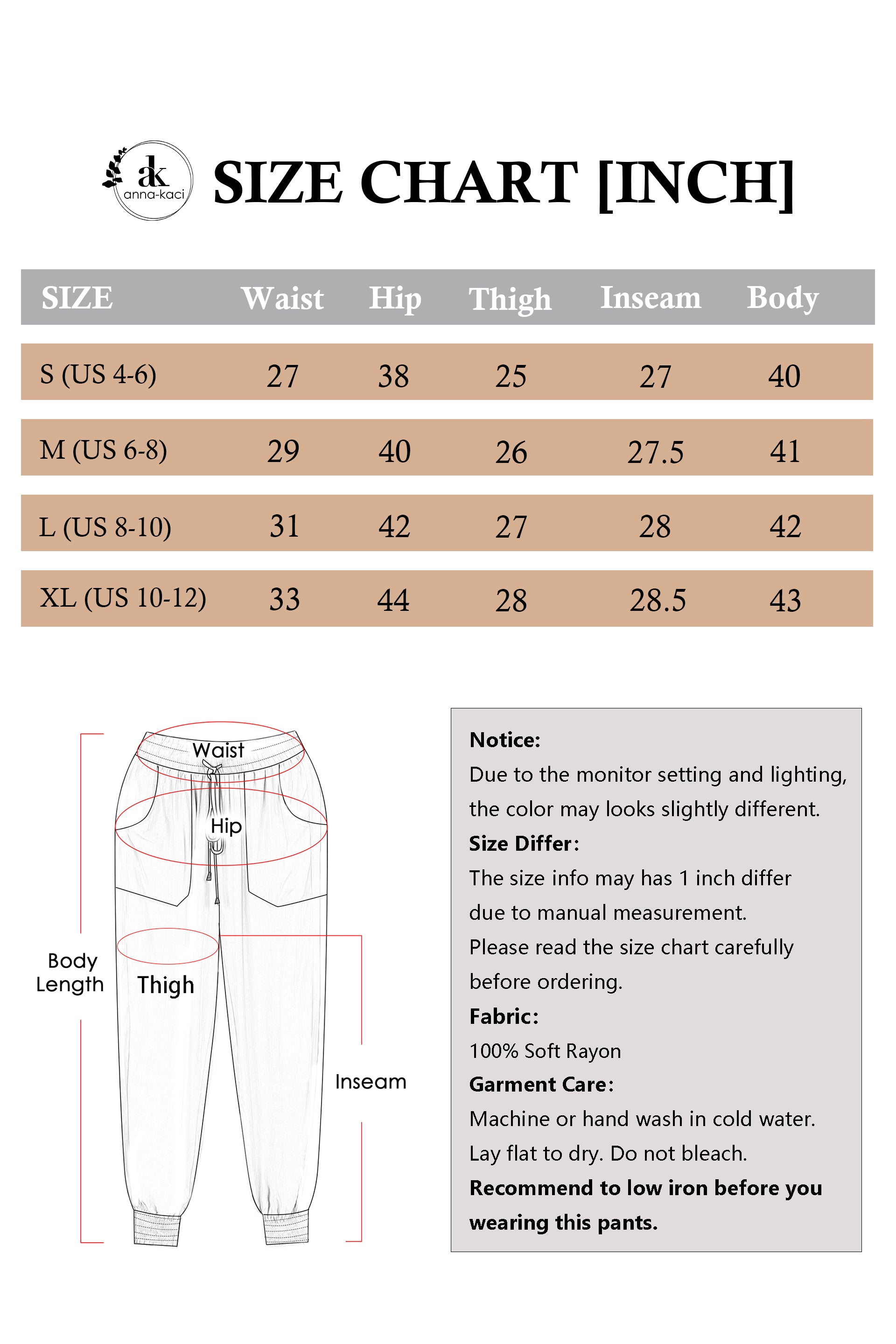 Pantalones de salón de verano para mujer de Anna-Kaci, pantalones casuales holgados de cintura alta, pantalones de chándal ajustados con cordón y bolsillos
