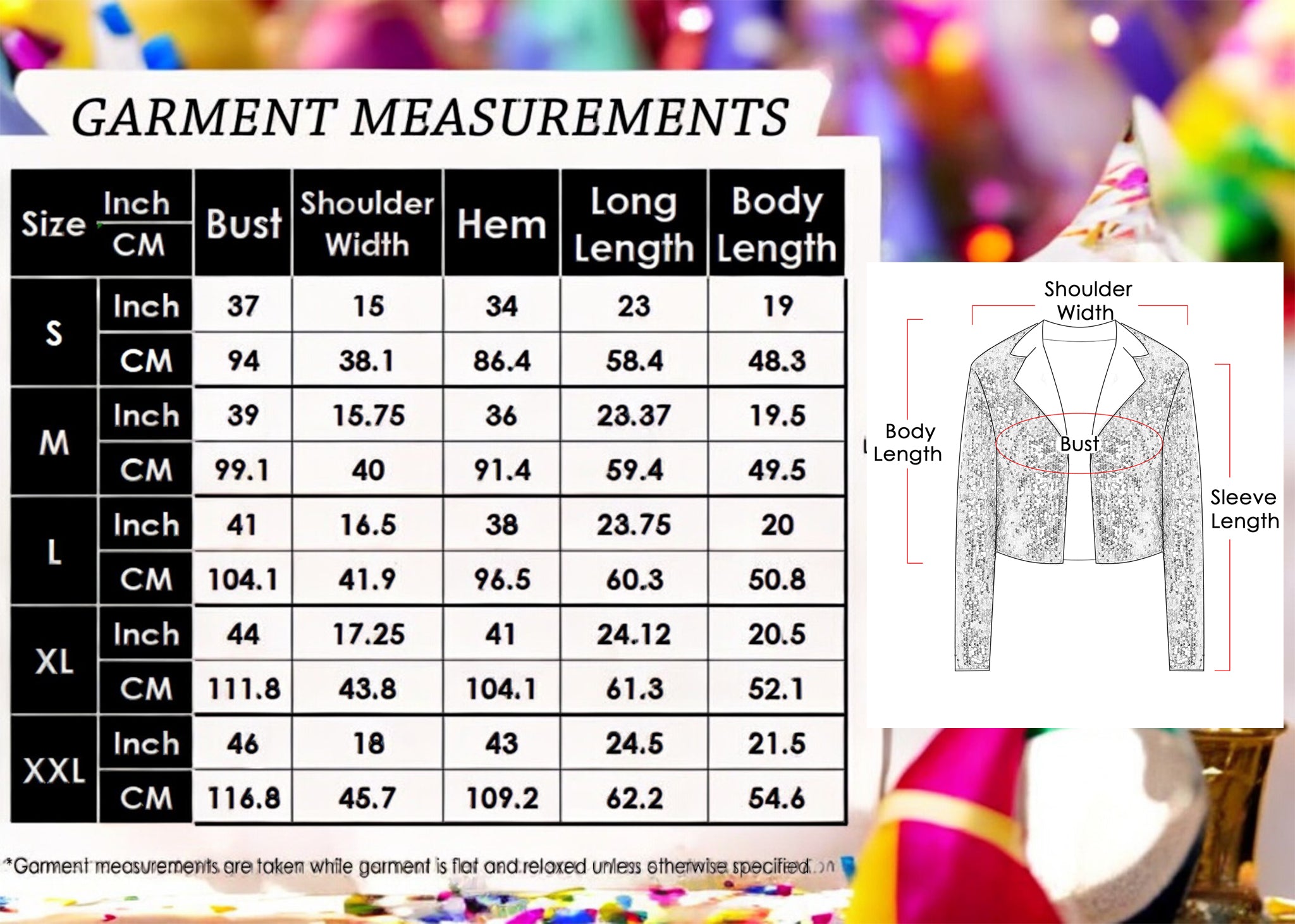 Anna-Kaci Women's Sparkly Crop Sequin Blazer Jacket Long Sleeve Party Club Cardigan Out