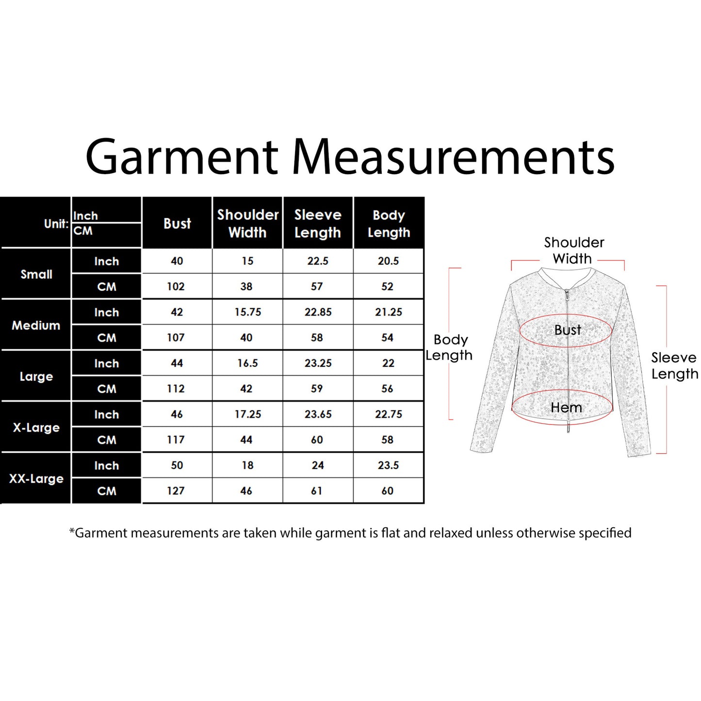 Anna-Kaci Women's Sequin Bomber Jacket with Zipper Front and Ribbed Trim