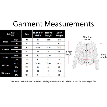 Anna-Kaci Women's Sequin Bomber Jacket with Zipper Front and Ribbed Trim