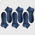 Anna-Kaci Men's 6pk Summer Breathable Mesh Ankle Socks