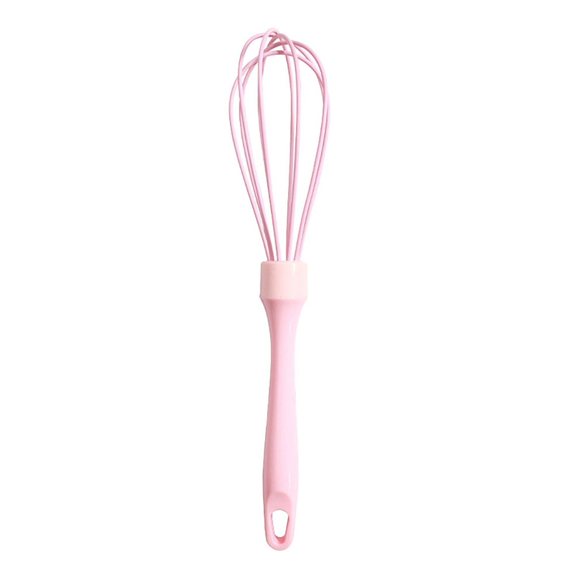 3-Piece Mini Silicone Whisk Set for Baking, Mixing and Kitchen Prep