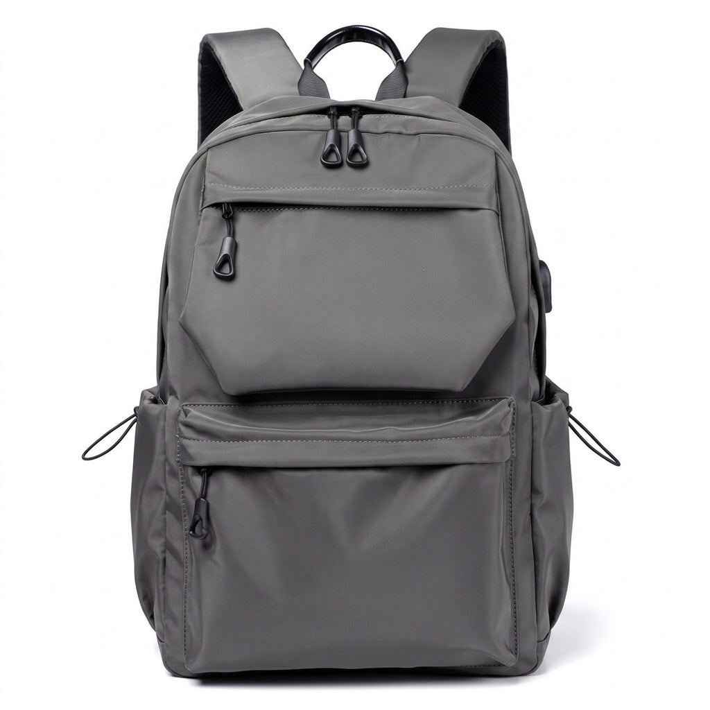 Modern Minimalist Laptop Backpack -  Multi-Pocket Daypack for School, Work, and Travel
