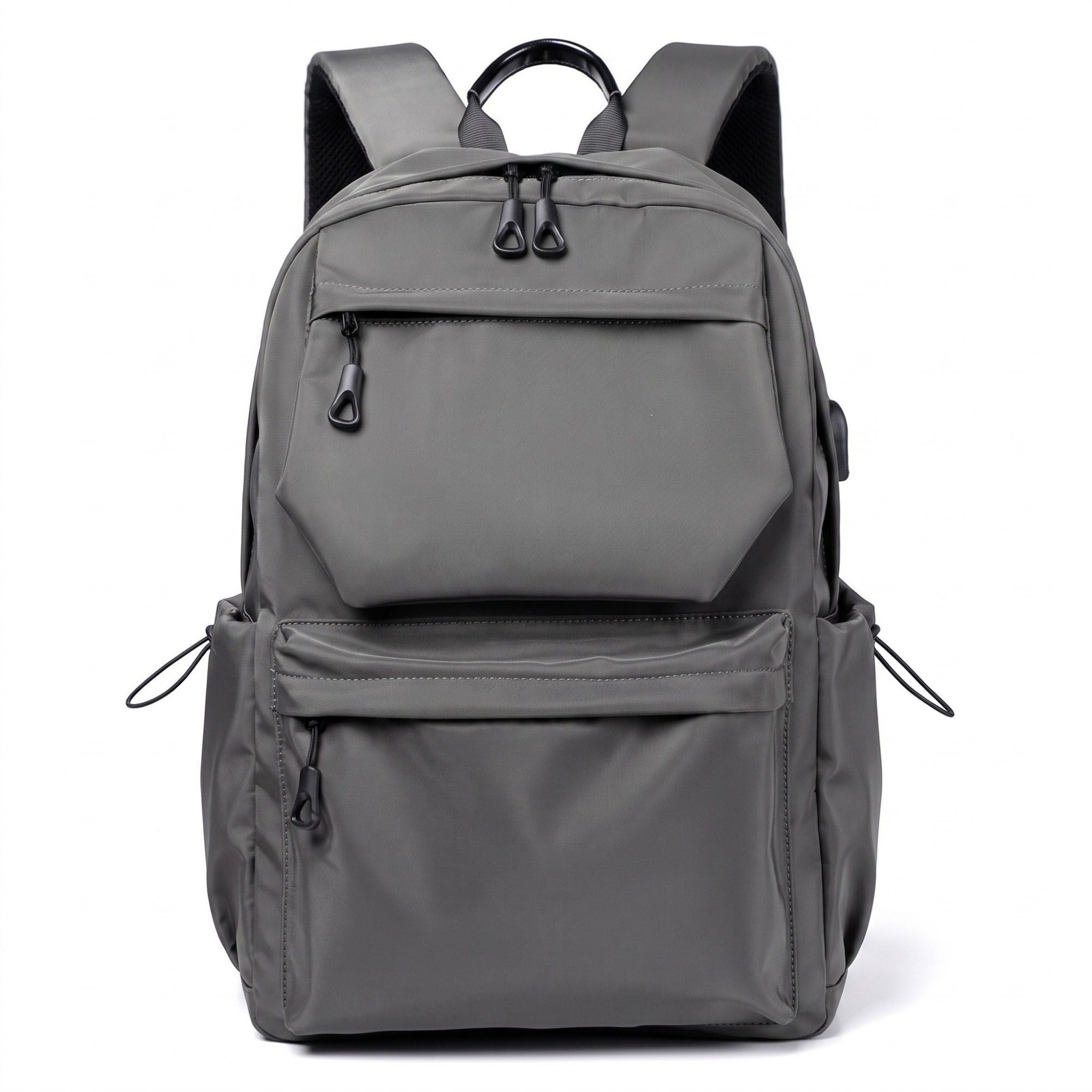 Modern Minimalist Laptop Backpack -  Multi-Pocket Daypack for School, Work, and Travel