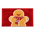Christmas Tufted Bath Rug with Nonslip Backing 15.7 x 23.6 in