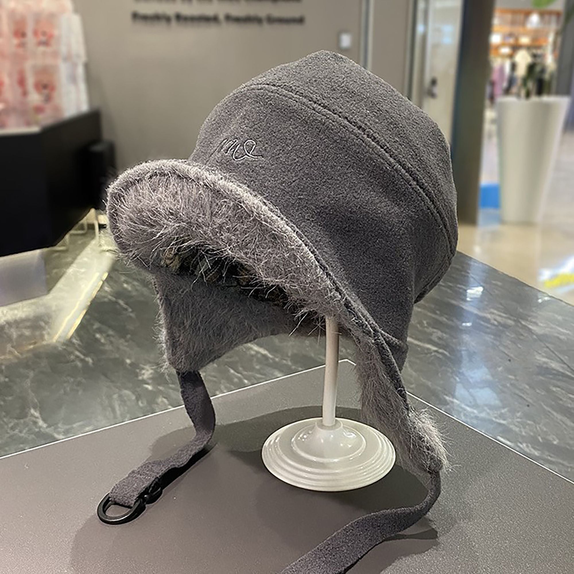 Anna-Kaci Women's Trapper Hat - Warm Fleece-Lined Winter Hat with Chin Strap