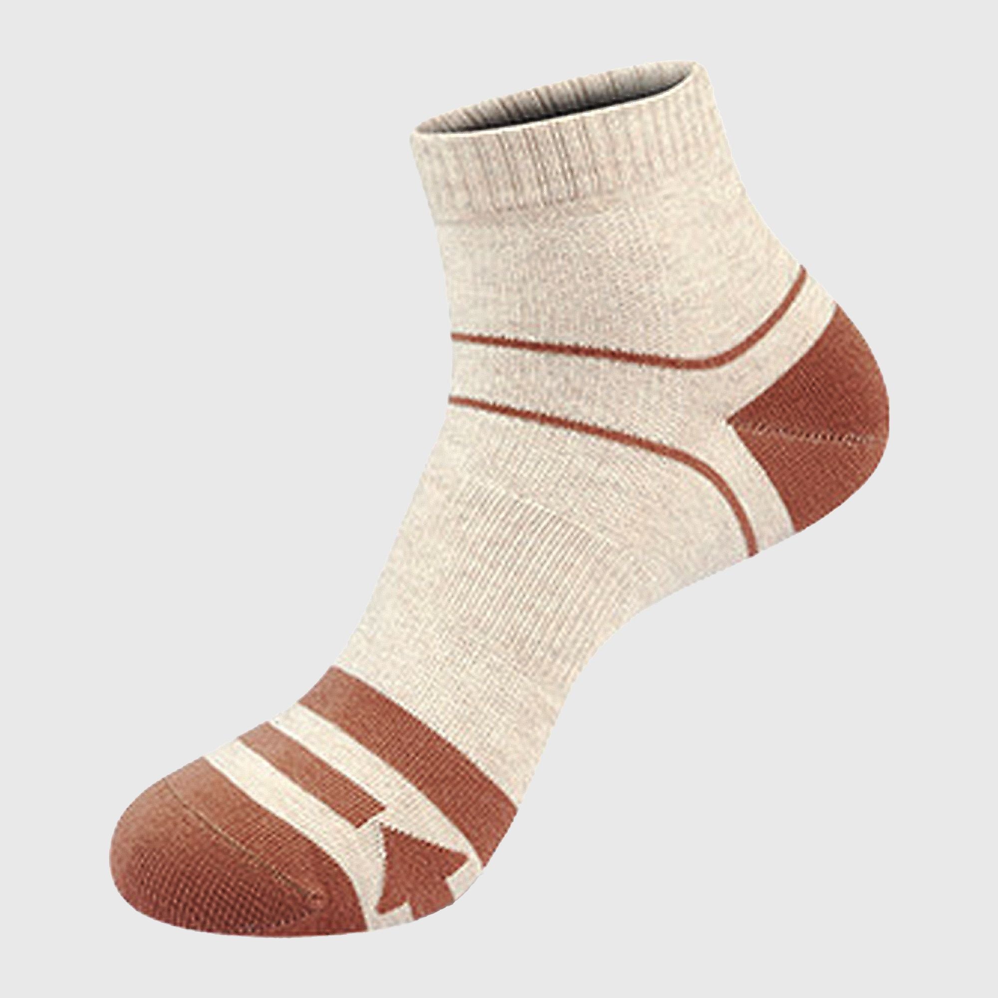 Anna-Kaci Men's 6pk Striped Ankle Socks