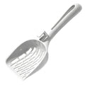 Plastic Cat Litter Scoop with Sifter Slots and Hanging Handle