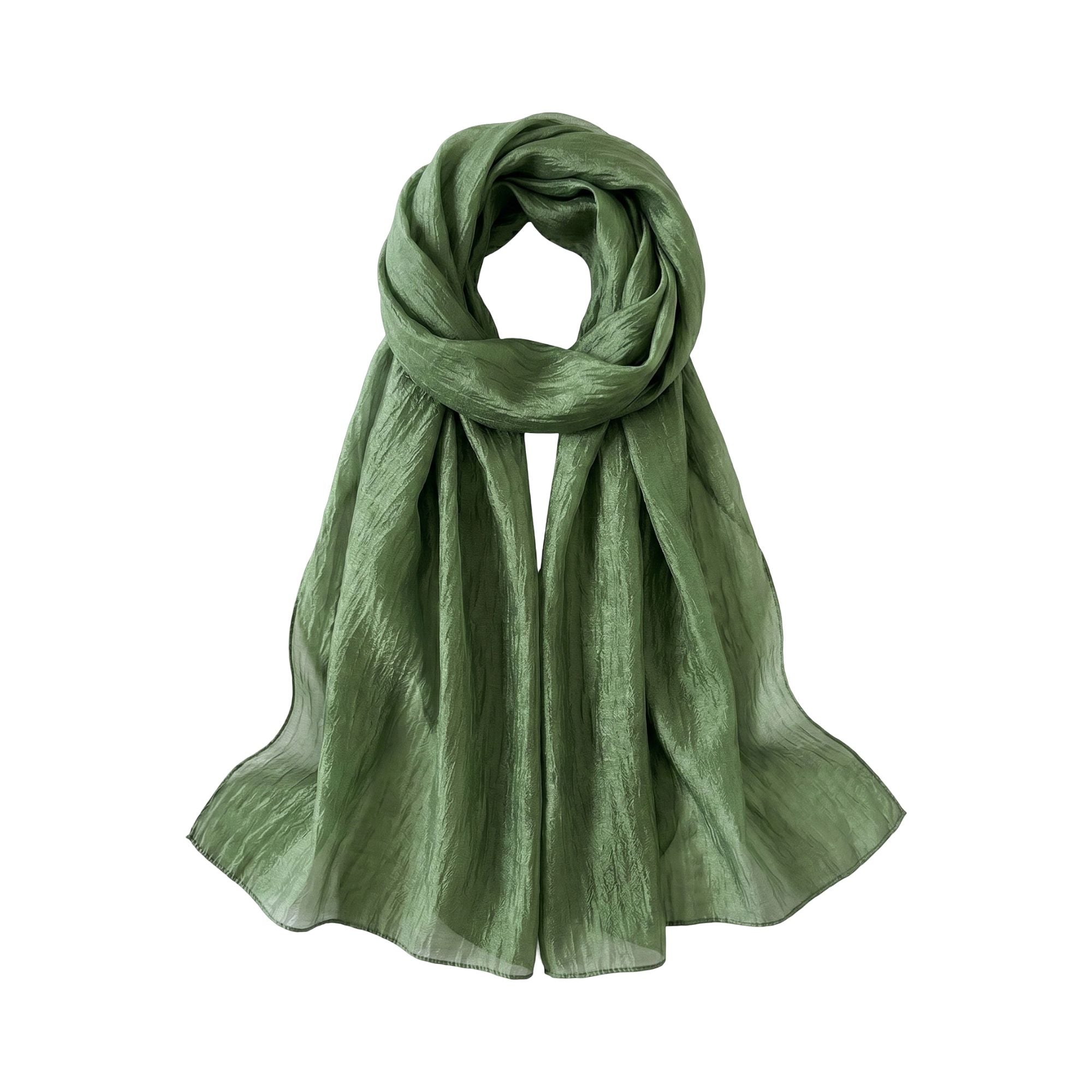 Lightweight Solid Color Fashion Scarf Elegant Long Wrap Shawl 70.5¡Á27.5 Inches