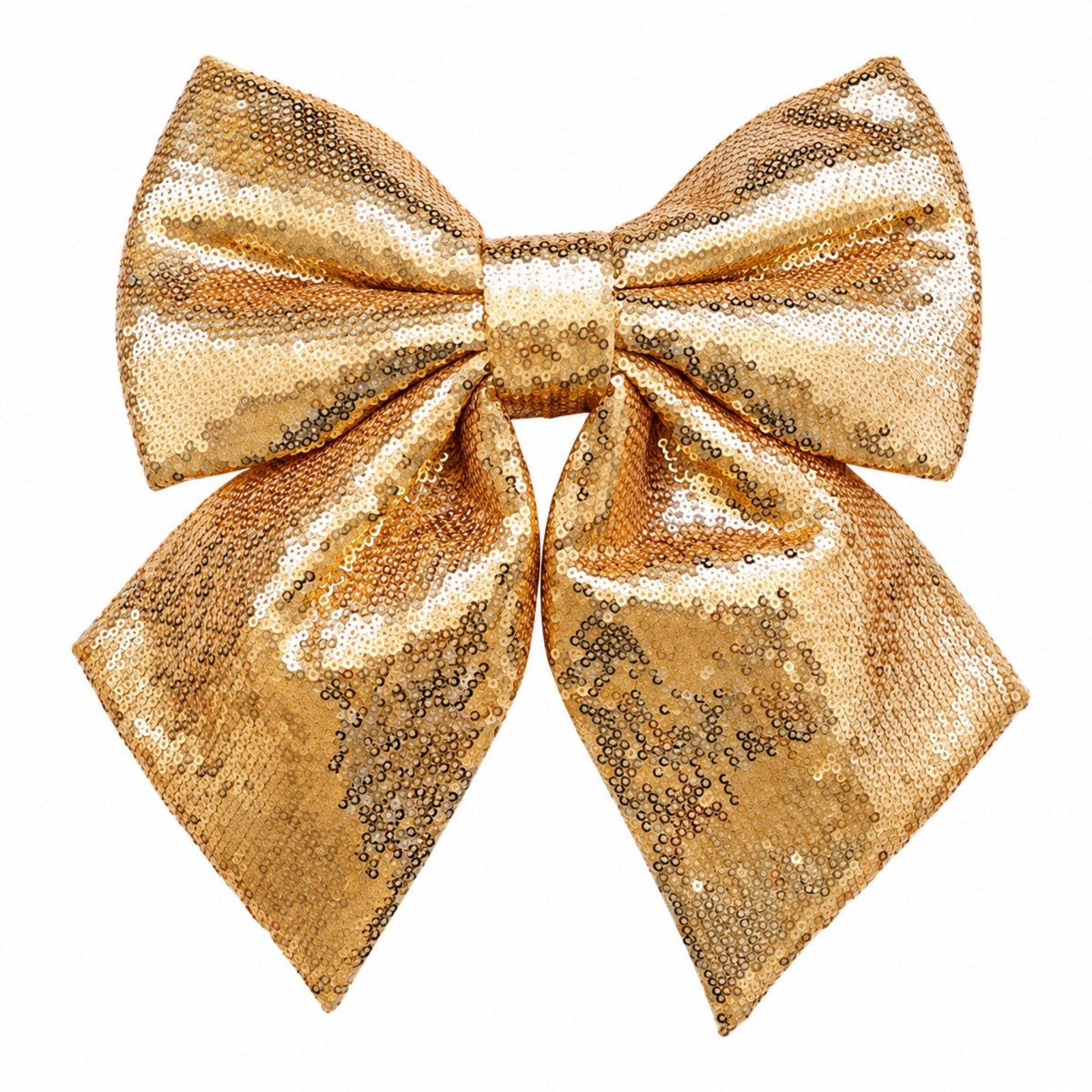 Sequin Christmas Bow Hanging Decoration 1 Piece