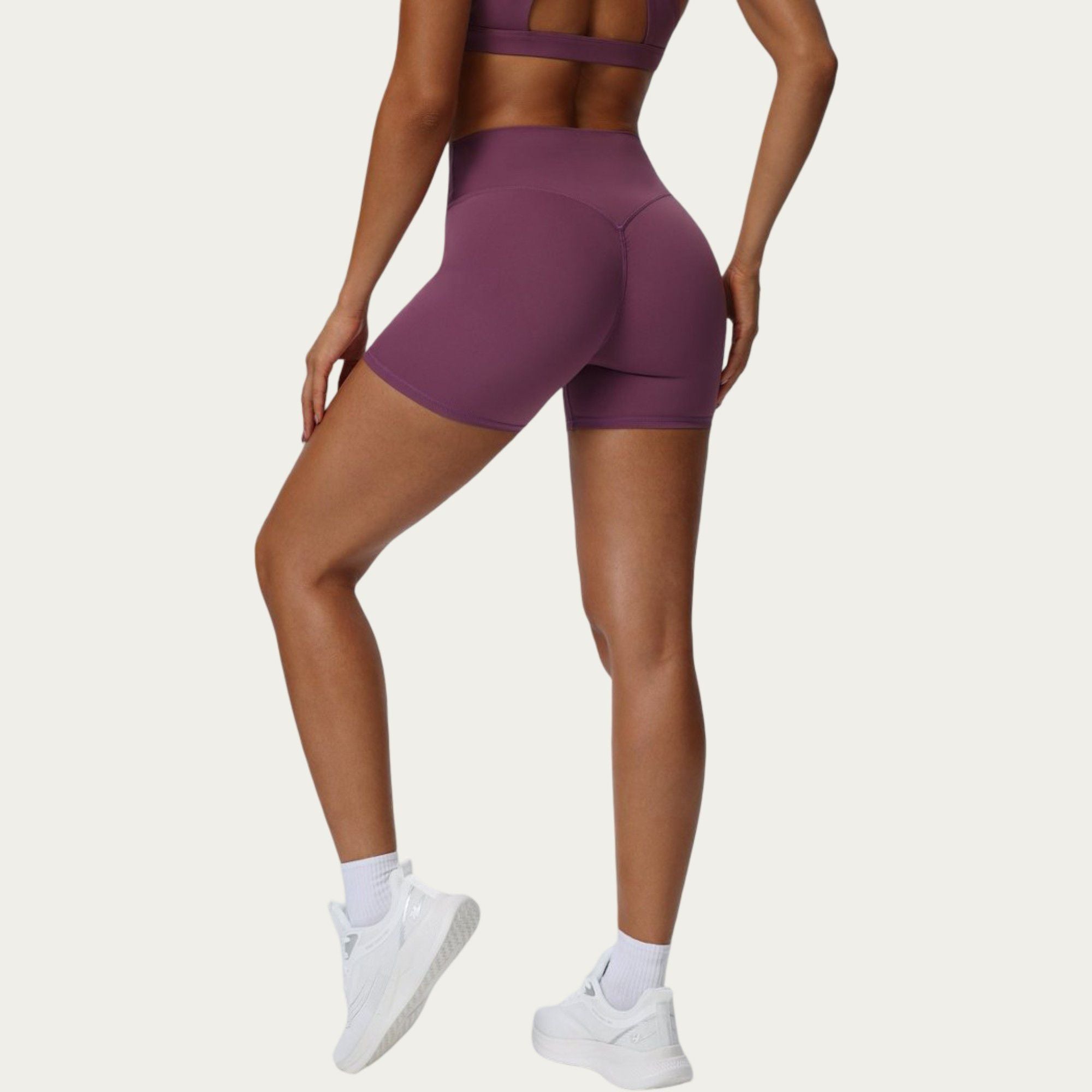 Anna-Kaci Active Women's High Waist Biker Shorts with Smooth Stretch Knit Fabric