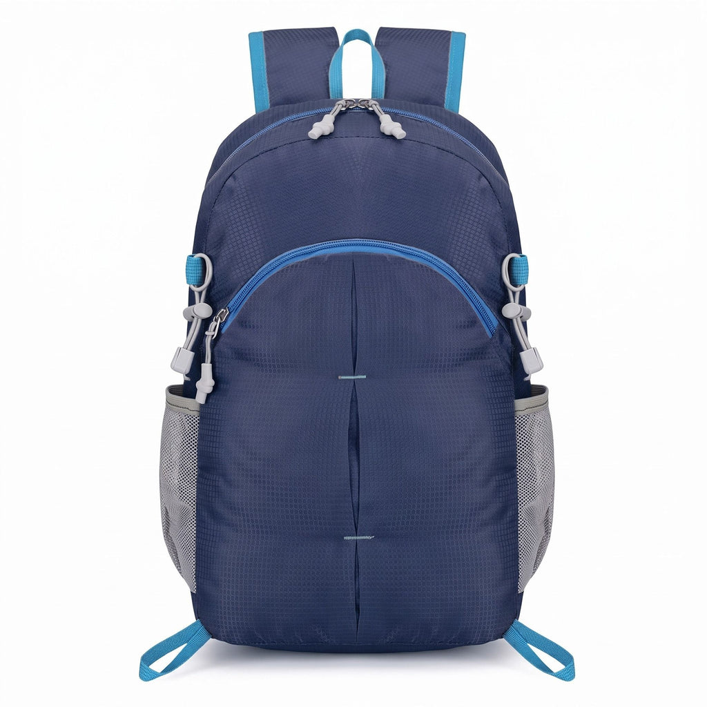 Lightweight Hiking Backpack with Multiple Zip Compartments and Adjustable Padded Straps