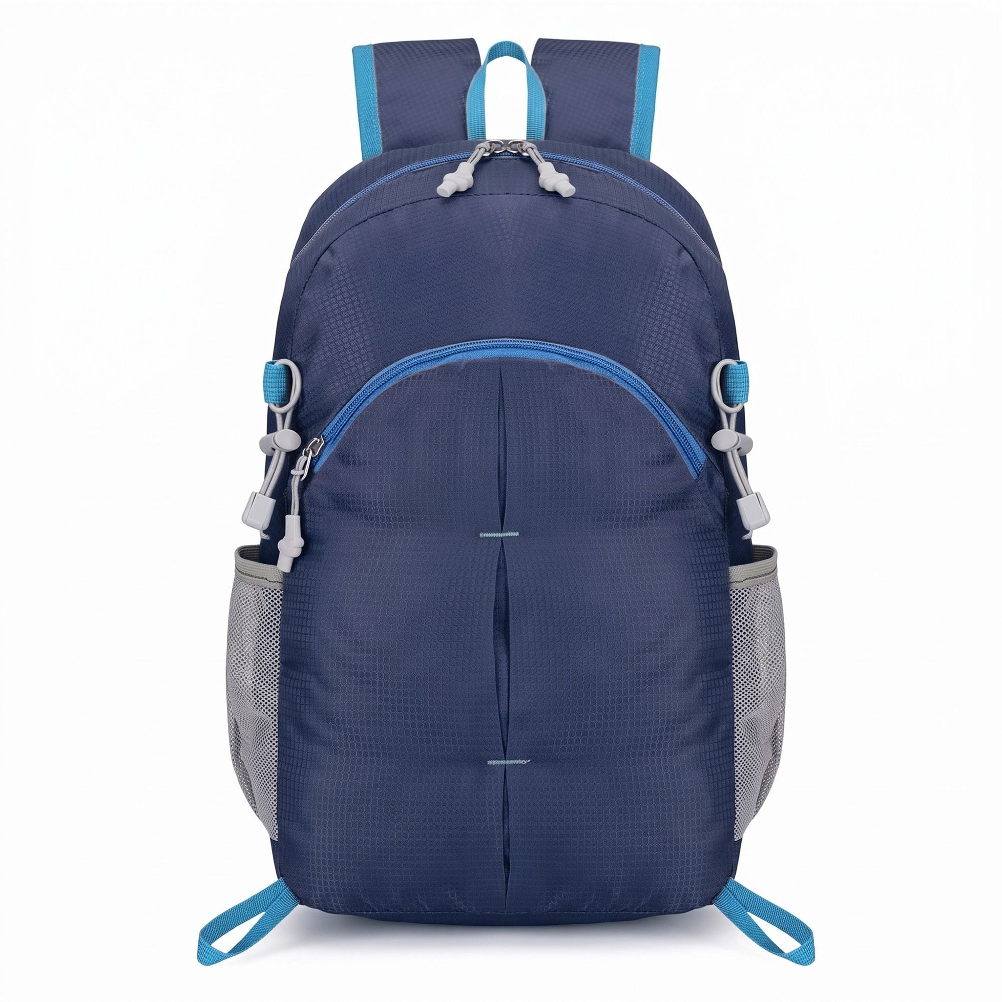 Lightweight Hiking Backpack with Multiple Zip Compartments and Adjustable Padded Straps