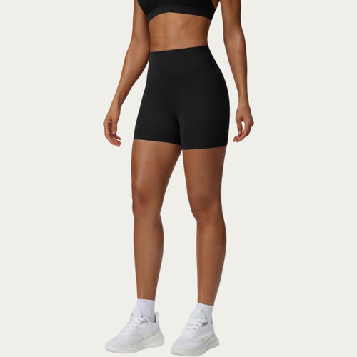 Anna-Kaci Active Women's High Waist Biker Shorts with Smooth Stretch Knit Fabric